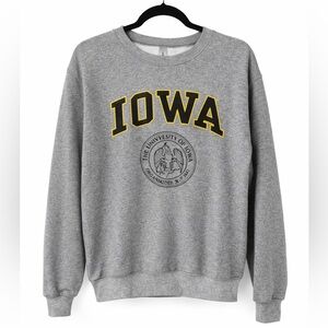 University of Iowa Vintage Inspired Crewneck Sweatshirt Unisex